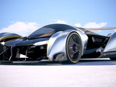 McLaren Ultimate Vision Gran Turismo 3D model