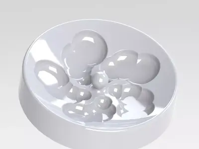 Frauct flower mold Free 3D model