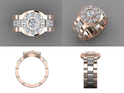 Ring bi159 3D print model