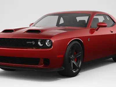 Dodge Challenger Hellcat 2019 3D model