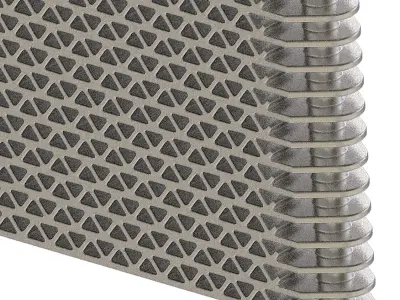 Premium Car Ac Evaporator 3D print model