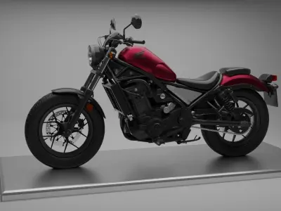 2022 Rebel 1100  3D model