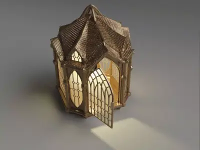 Twilight Arch Lantern 3D print model