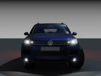 2011 Volkswagon Touareg TDI 3D model