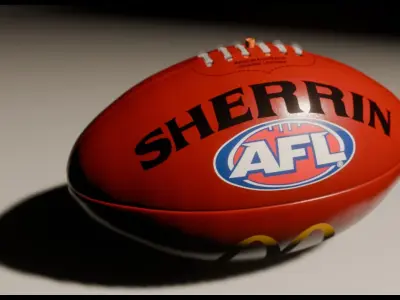 AFL Football SHERRIN 3D model