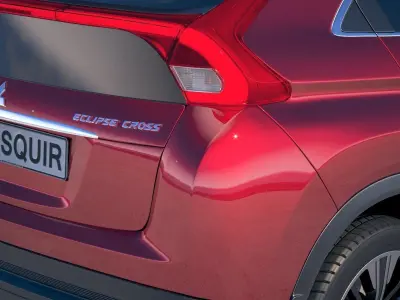 Mitshubishi Eclipse Cross 2018 3D model