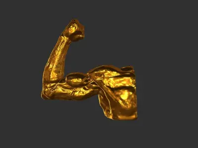 Hand Arm 3D print model