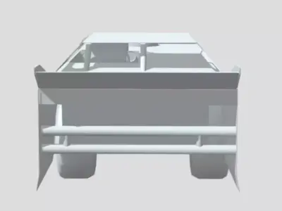 Dirt late model  3D model