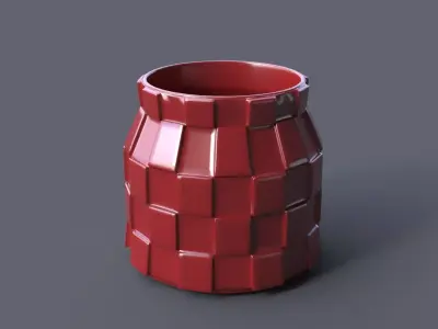 Pot 3D Print Model 13 3D print model