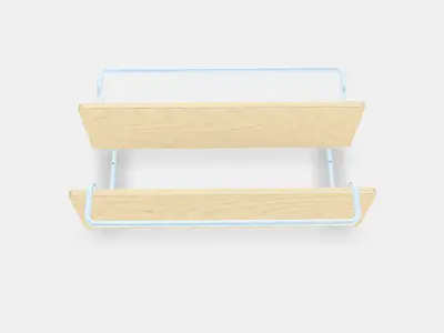 SPORTSLIG Wall shelf for trophies Low-poly 3D model