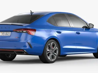 Skoda Octavia RS 2020 3D model