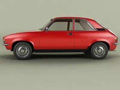 Austin Allegro 2-door 3D model
