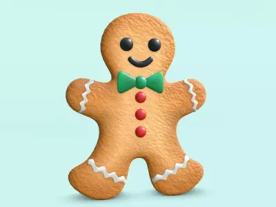 Christmas Cookie 3D model
