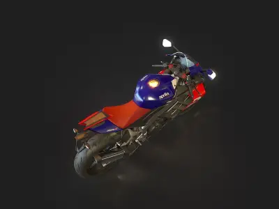 Base model  Aprilia RSV 1000 2021 3D model