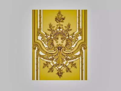 Decor ornament 3D model 02 3D model