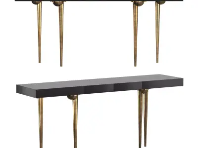 Retention Console 3D model