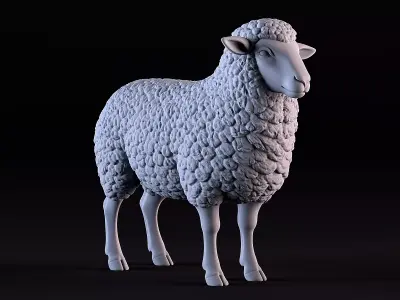 Sheep 3D print model