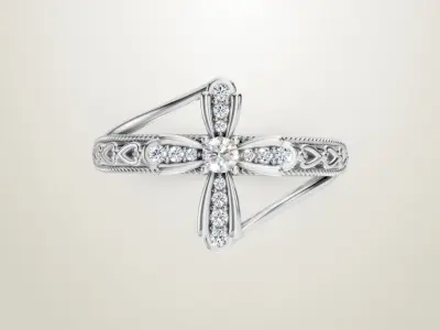 cross ring  3D print model