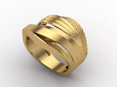 Women Plain Ring STL Models Womens Ring 3dmodels 3D print model 3D print model 10