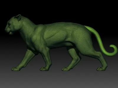Panther 3D model buy