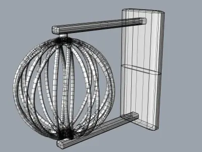 Wall Mount Interior Decoration 3D print model