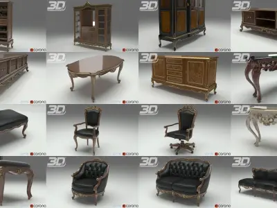 Baroque Rococo Style Mega Collection