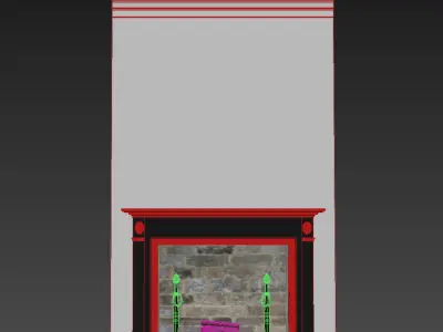 Fireplace 2 3D model