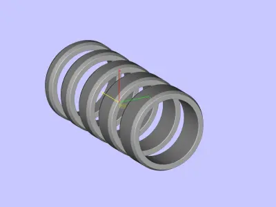 Classic Wedding band 12 for rendering and 3D print model