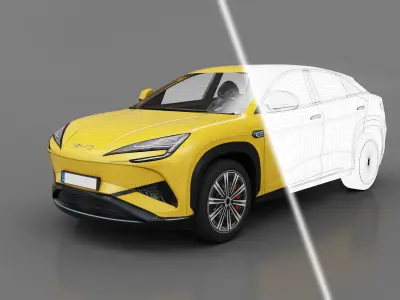 BYD Sealio 7 3D model