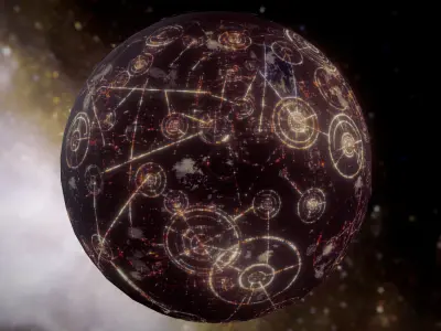 Coruscant Free low-poly 3D model