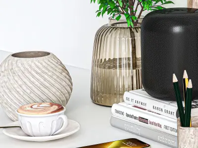 Decorative set 10 3D model