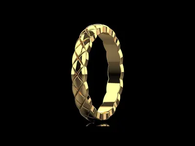  Coco Crush mini ring 15 Size N214 3D print model