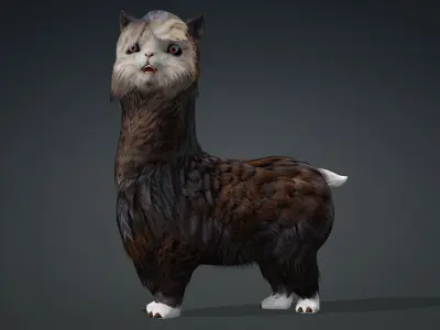 Alpaca-A3 3D model
