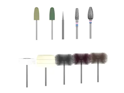 Garage Polishing Kit Detailing Buffing and Finishing Tool Set 3D model