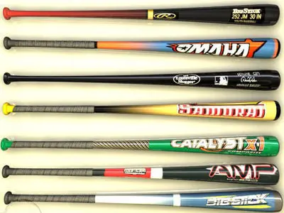 baseball bat collection 3D model