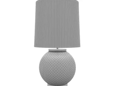 Charles Paris Jaipur table lamp 3D model