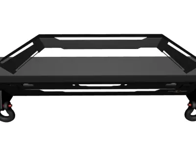 Front Bumper Fangs for Toyota 4Runner TRDpro 3D model