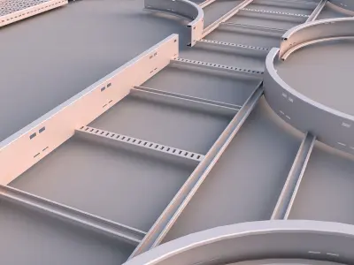 cable tray 3D model