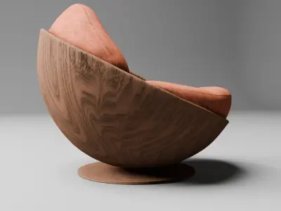 Modern Luxury Sofa 3D Model 3D model