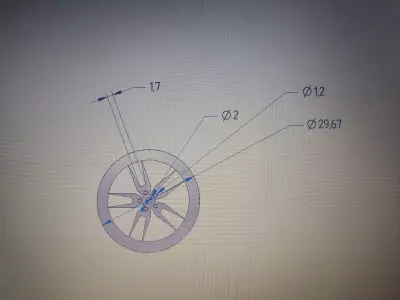 car drive 3D print model