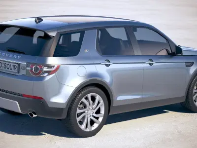 Land Rover Discovery Sport Base 2018 3D model