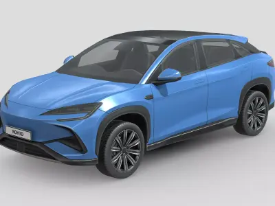 BYD Sealion 7 2025 Low-poly 3D model