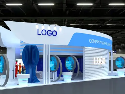3D Exhibition 3D model buy