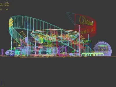 Exhibition - Area - 16X16-3DMAX2009-03 3D model