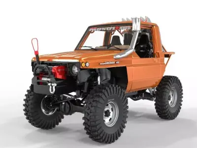 Generic Toyota Land Cruiser S70 1999 Xtreme Edition V2  3D model