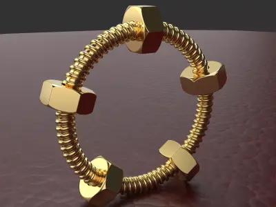 Ring Bolt  3D print model