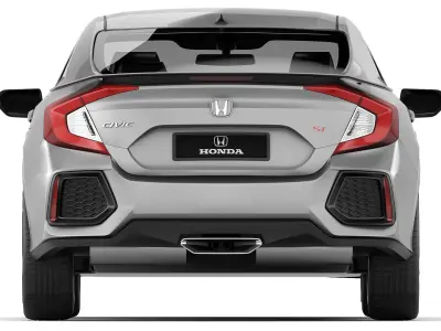 Honda Civic  Sedan Si 2017 3D model