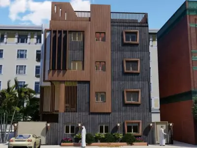 modern building design  Luxury  3D model