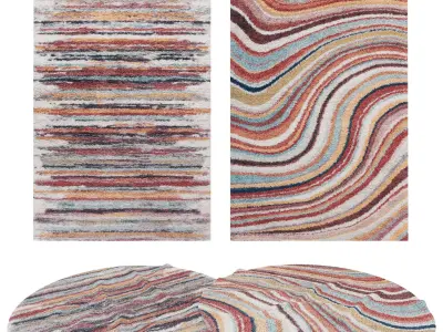 Rugs No 413 Low-poly 3D model