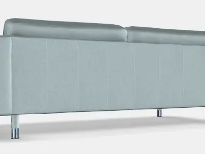 LANDSKRONA 3-seater sofa Low-poly 3D model